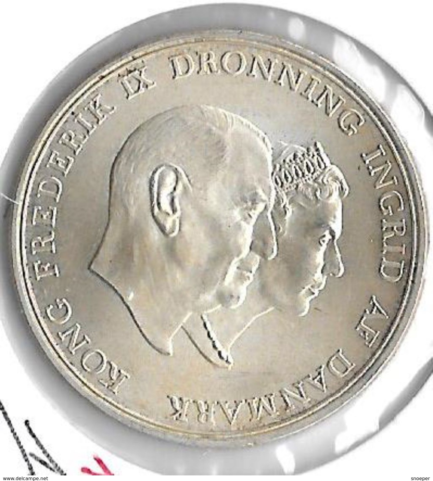 *denmark 5 Kroner 1960  Km 852   Unc !! - Danemark