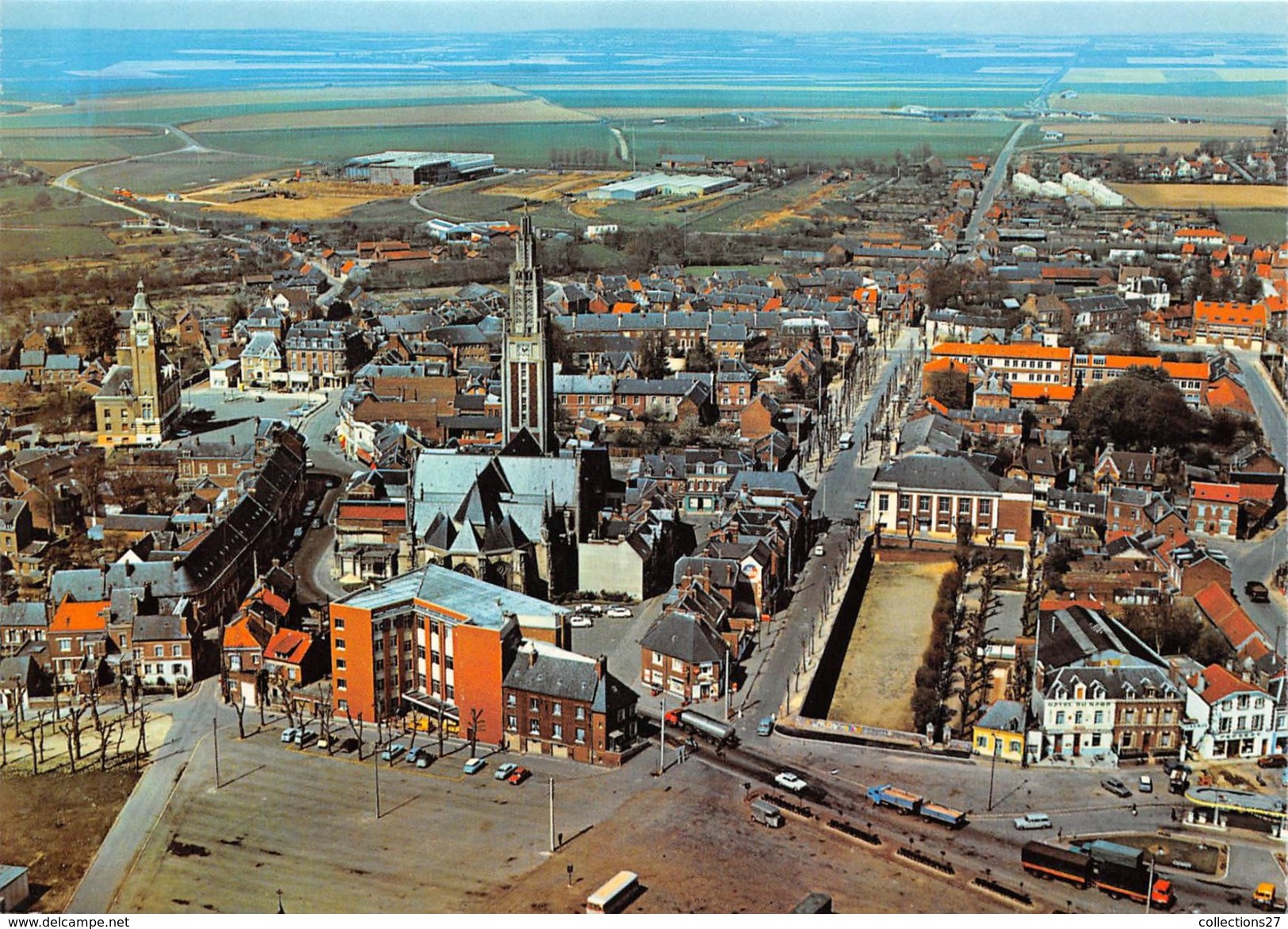 80-ROYE-   VUE AERIENNE - Roye