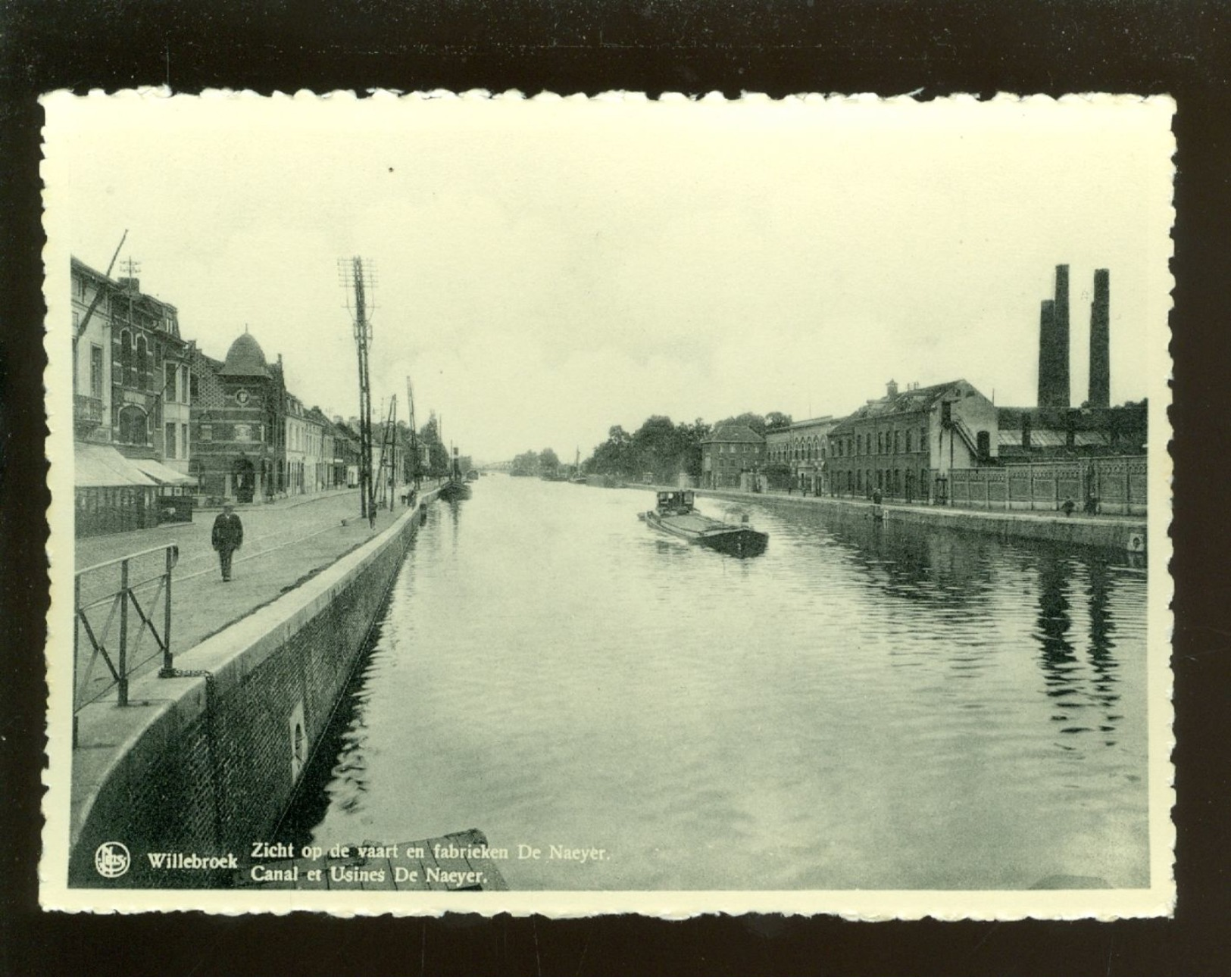 Willebroek  Zicht Op De Vaart En Fabrieken De Naeyer - Willebroek