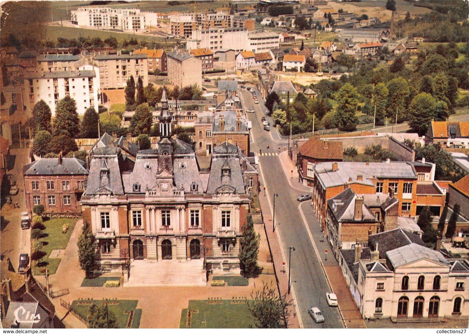80-DOULLENS- VUE AERIENNE - Doullens