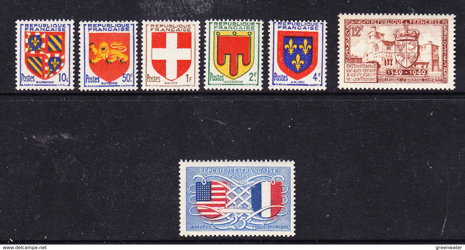 France 1949 France 7v ** Mnh (36375) - Ongebruikt