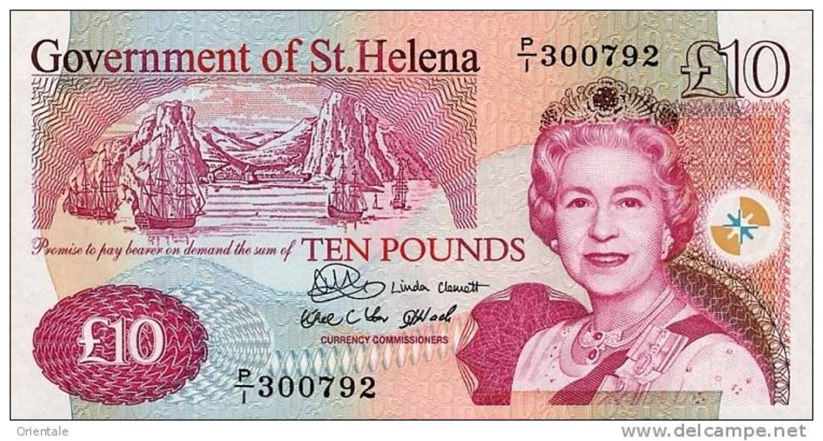 SAINT HELENA P. 12a 10 P 2004 UNC - Saint Helena Island