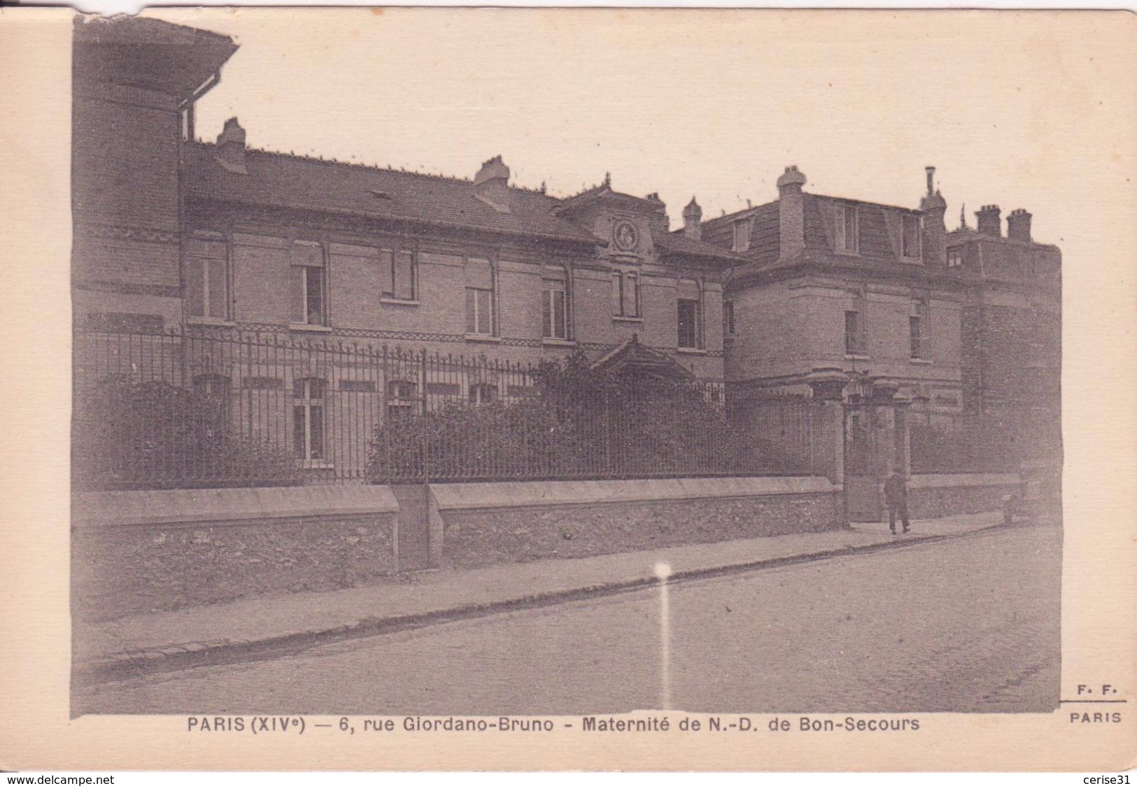 CPA -  PARIS XIVe Arrondissement - Maternité ND DE BON SECOURS - Autres Monuments, édifices