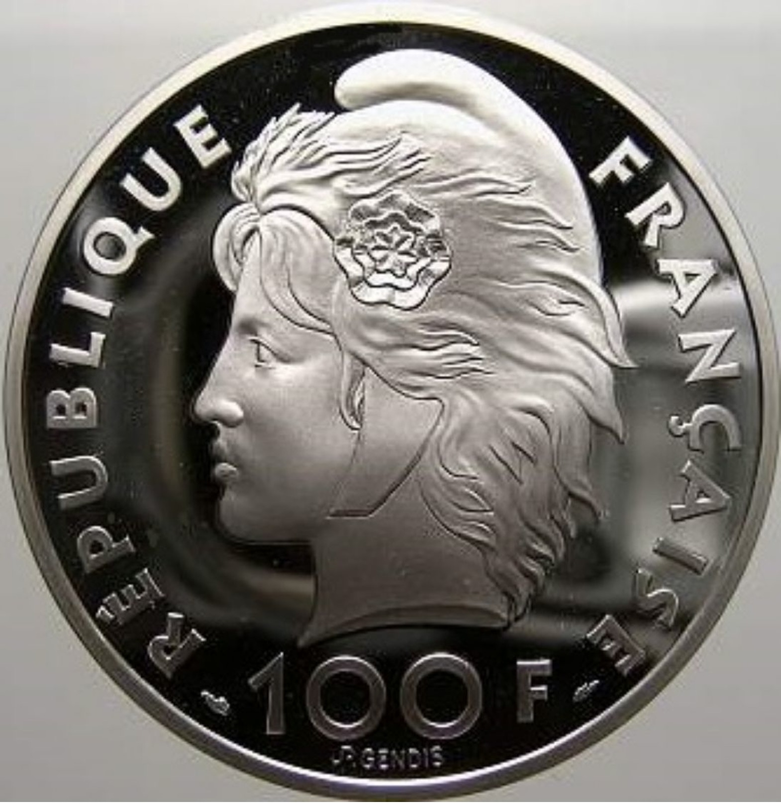 France, 100 Francs / 15 Ecus 1993 - Argent /silver Proof - Other & Unclassified