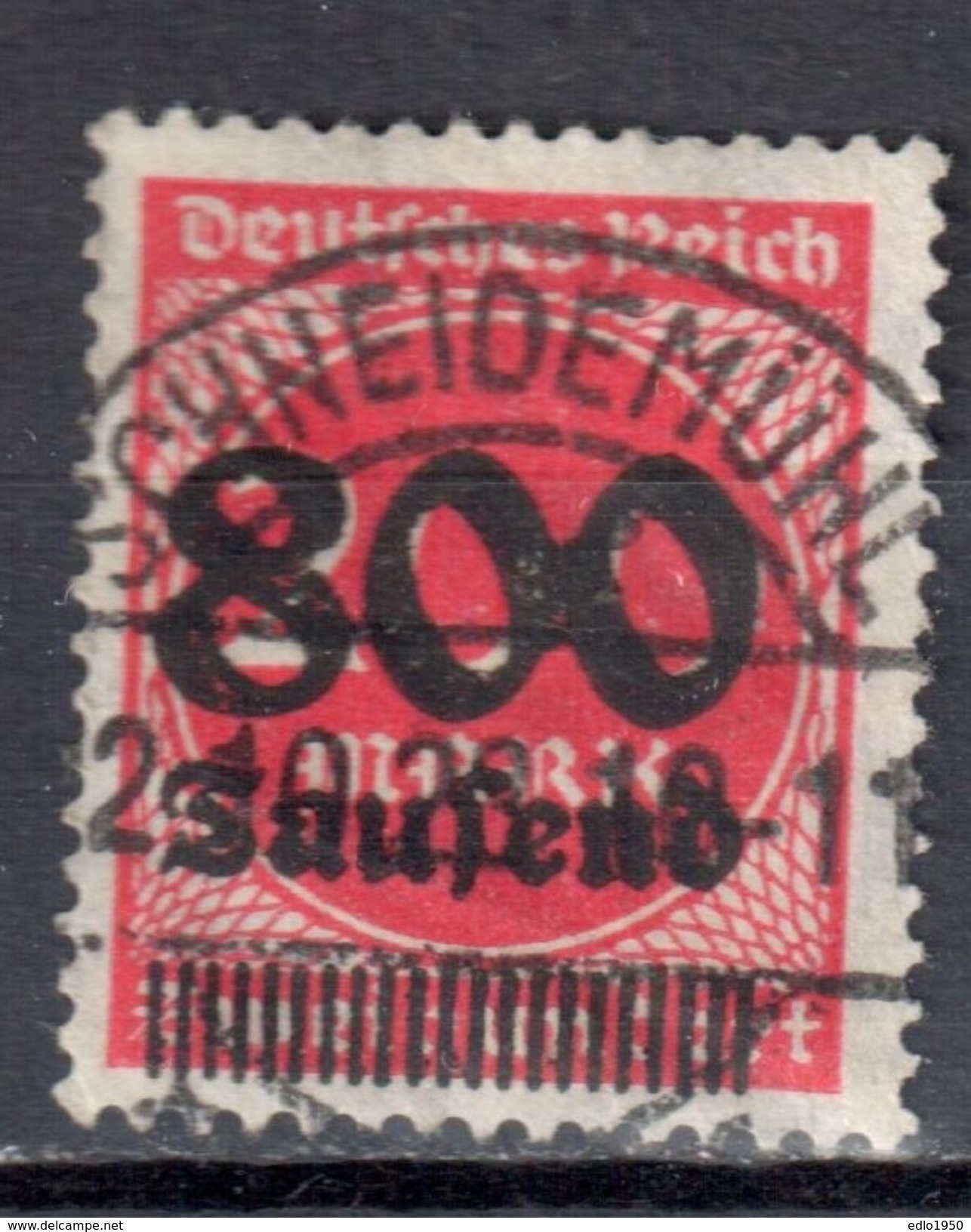 Deutsches Reich 1923 - Mi.303 - Nicht Geprüfte  Used - Gestempelt - Used Stamps