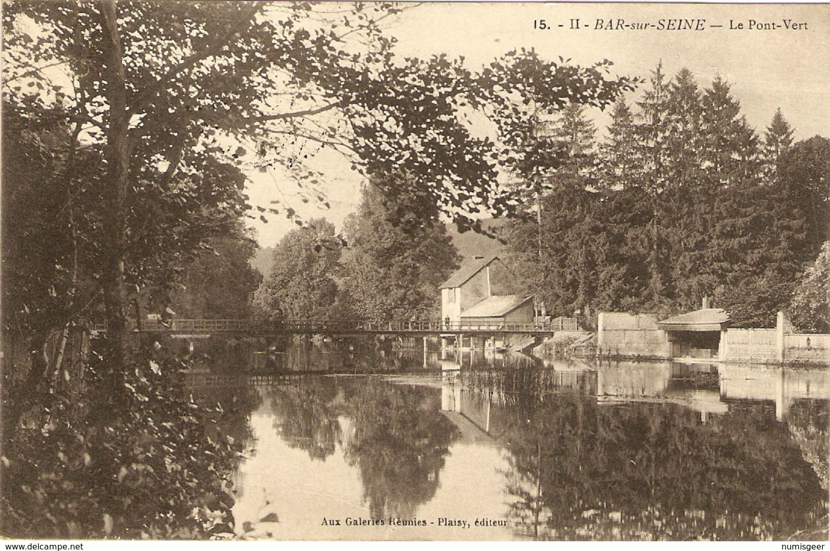 BAR-sur-SEINE   ---  Le Pont Vert - Bar-sur-Seine