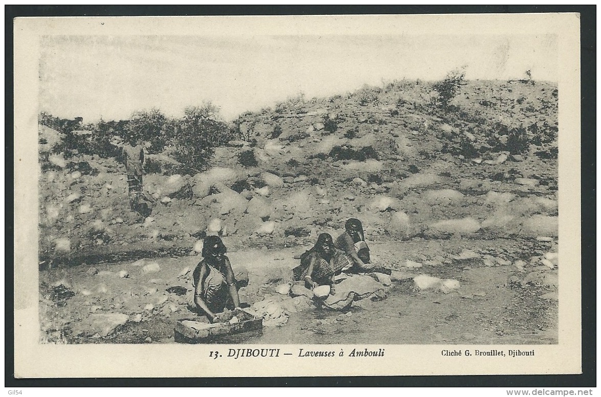 DJIBOUTI - Laveuses à Ambouli   - Odf61 - Djibouti