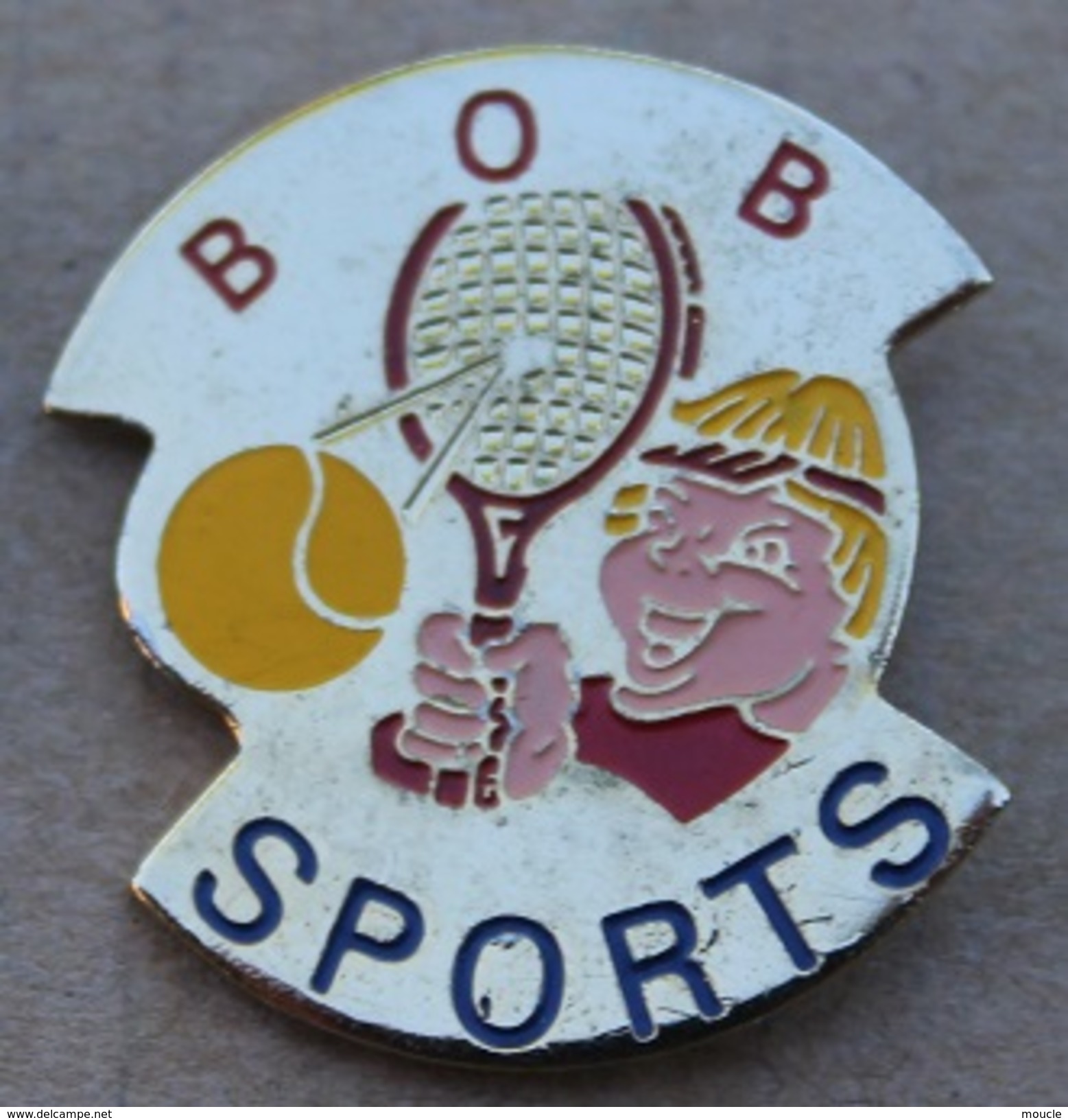 BOB SPORTS - TENNIS - RAQUETTE - BALLE -            (JAUNE) - Tennis