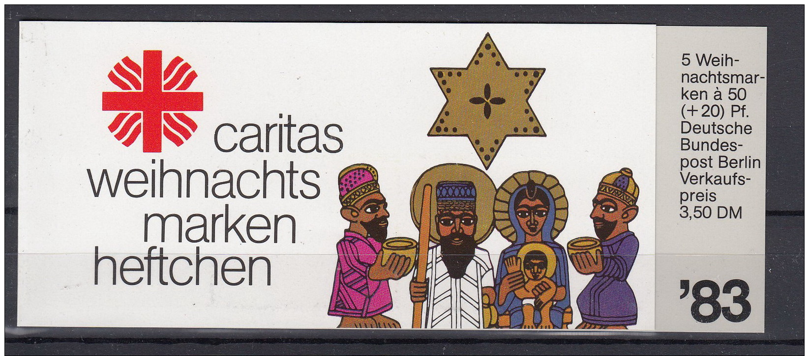 Berlin Michel Kat.Nr. MH Postfr/** Caritas 1983 - Markenheftchen