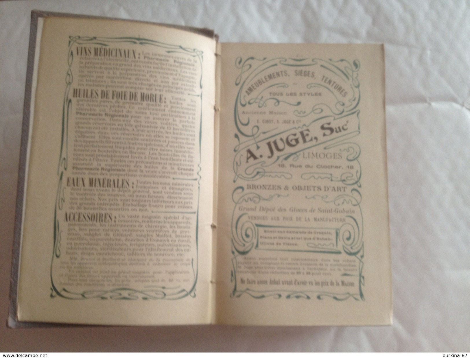 ANNUAIRE DUMONT, 1904, Deuxieme Année, LIMOGES,  LIMOUSIN - Wörterbücher