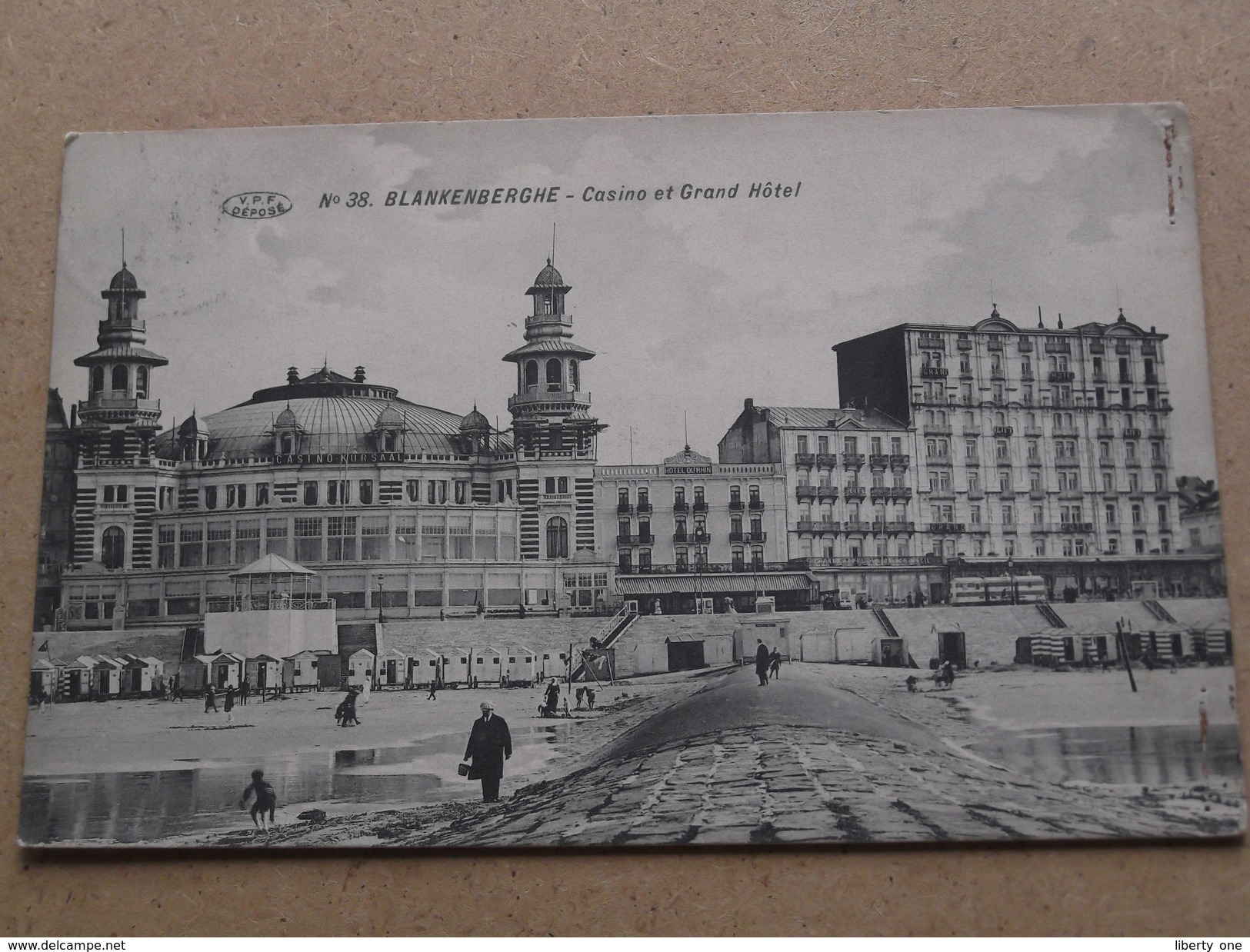 Casino Et Grand Hôtel ( V.P.F ) Anno 1914 ( Zie Foto Voor Details ) !! - Blankenberge