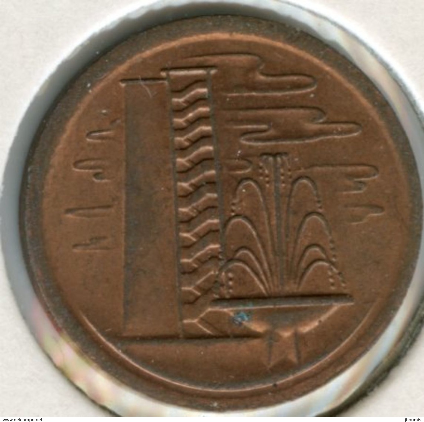 Singapour Singapore 1 Cent 1971 KM 1 - Singapour