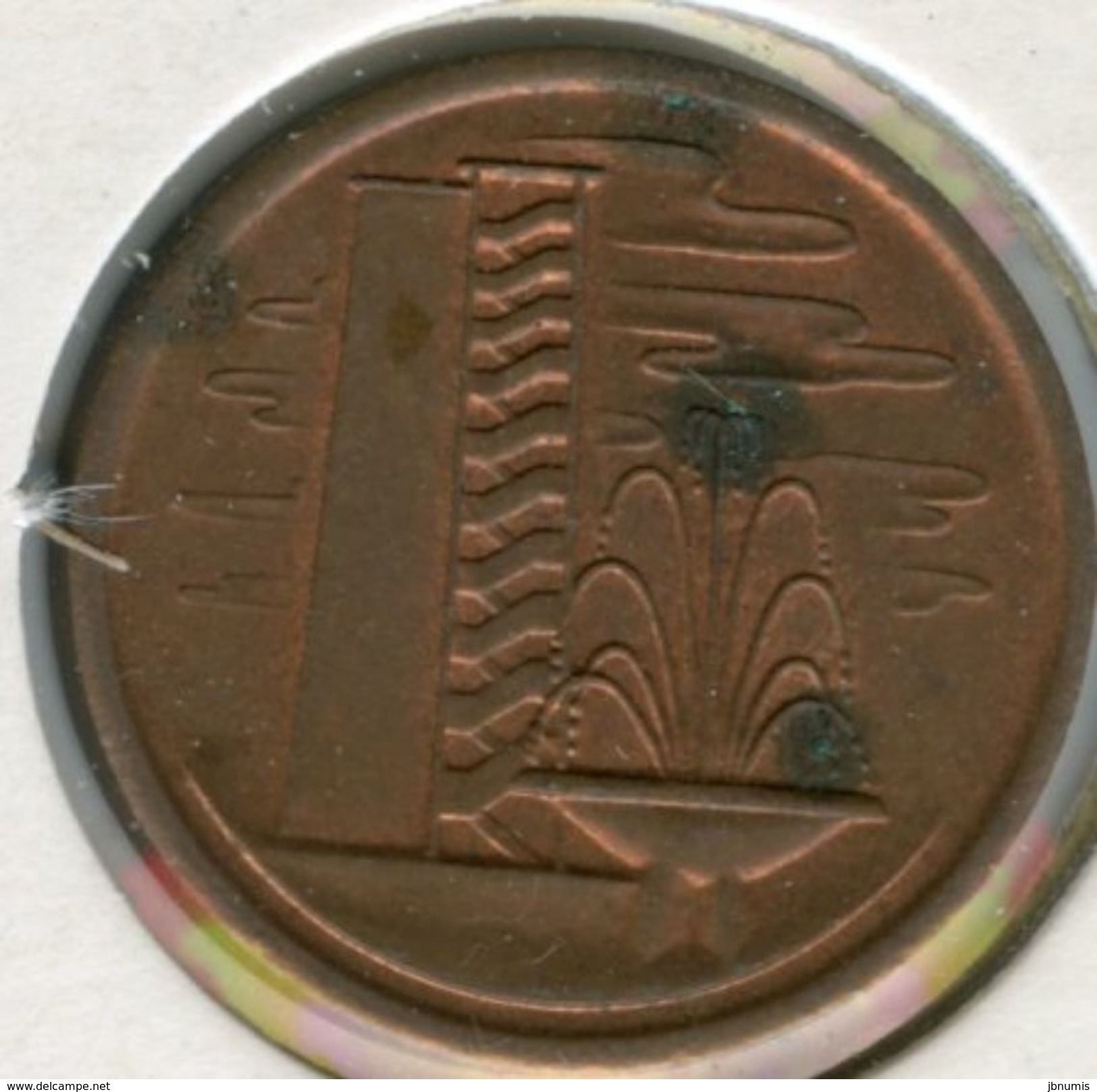 Singapour Singapore 1 Cent 1972 KM 1 - Singapour