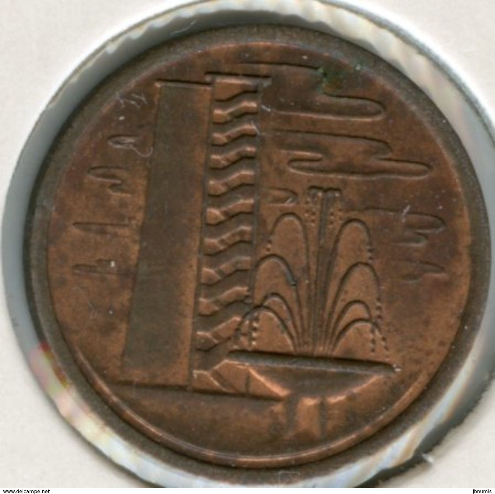 Singapour Singapore 1 Cent 1976 KM 1a - Singapour