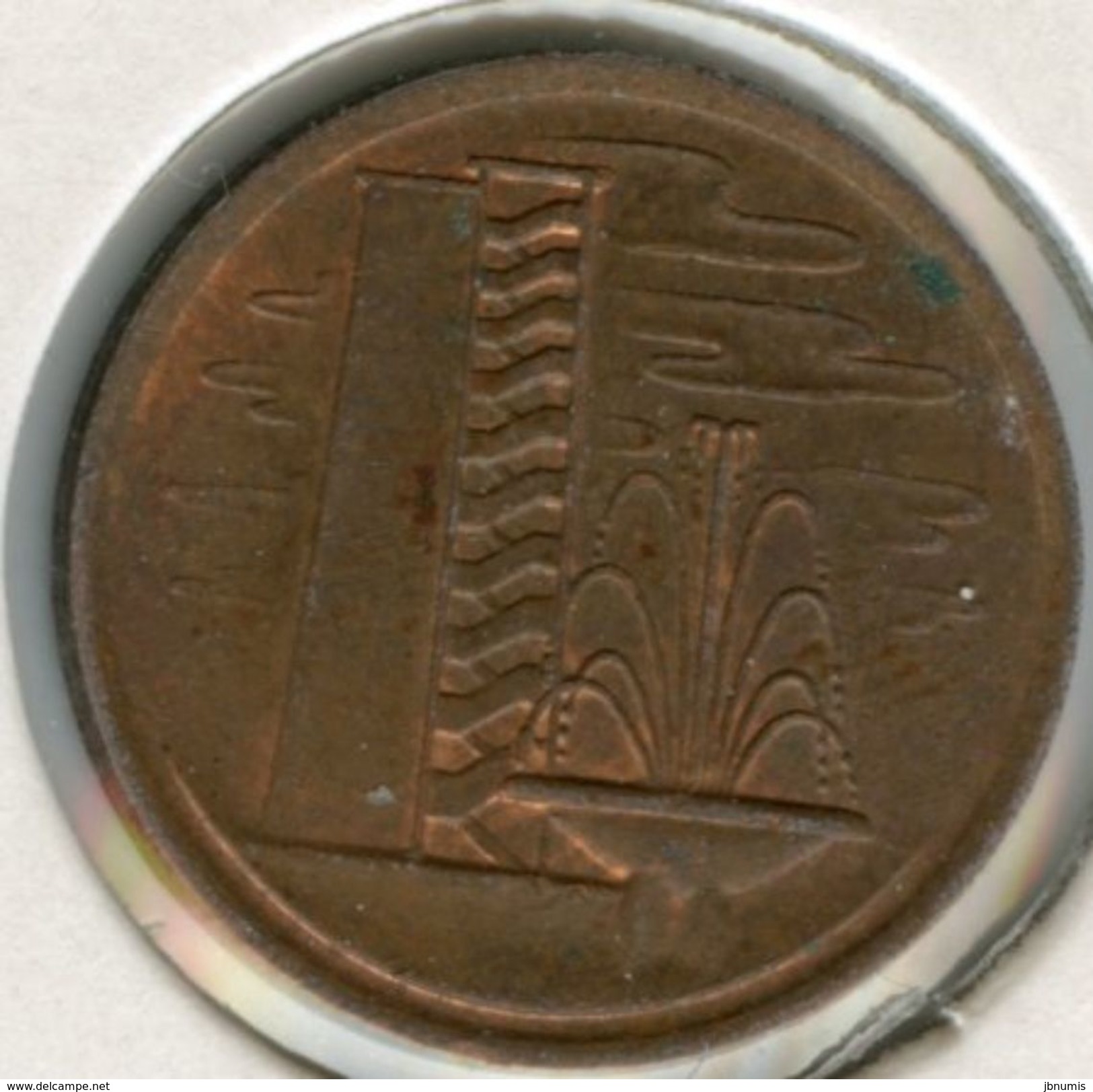 Singapour Singapore 1 Cent 1977 KM 1a - Singapour