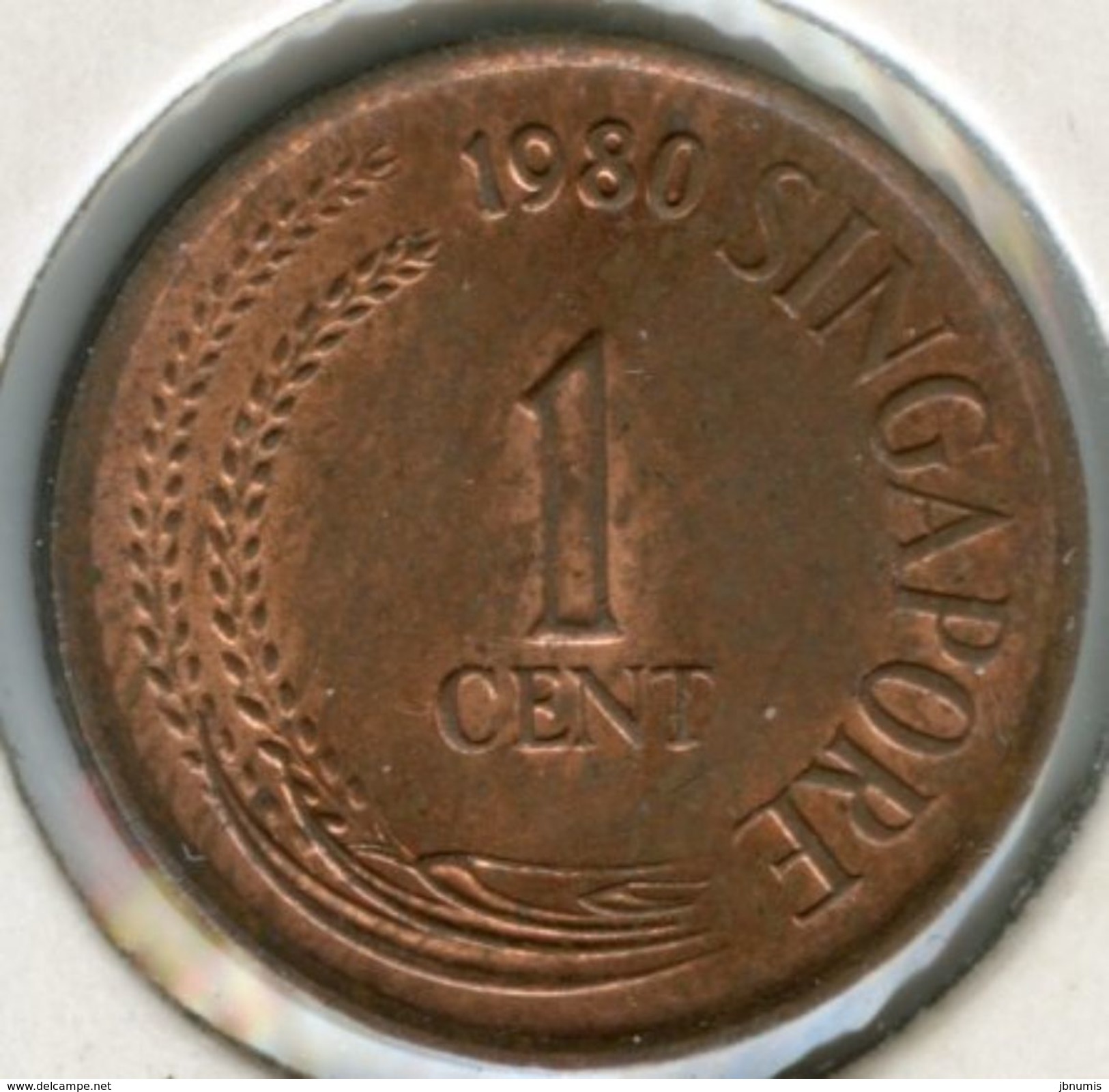 Singapour Singapore 1 Cent 1980 KM 1a - Singapore