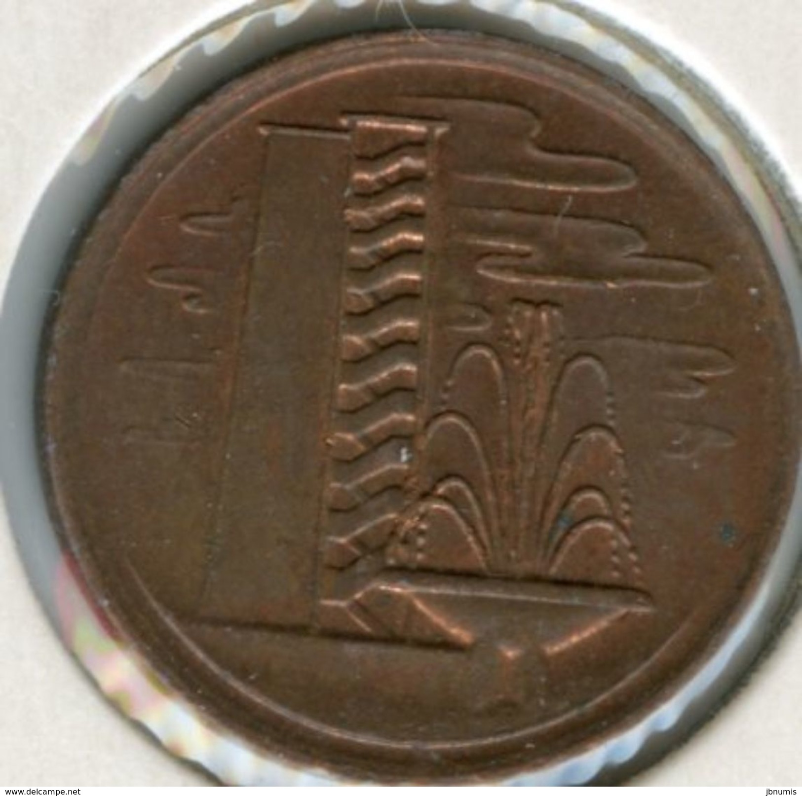 Singapour Singapore 1 Cent 1981 KM 1a - Singapour