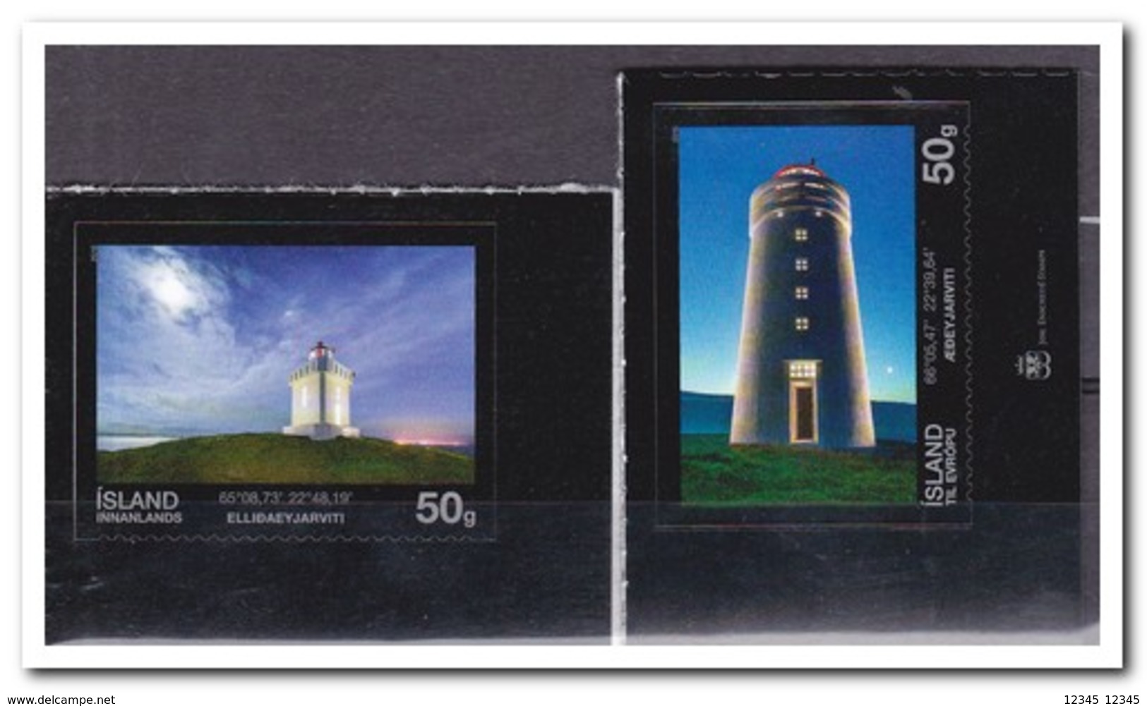 IJsland 2015, Postfris MNH, Lighthouses - Ungebraucht