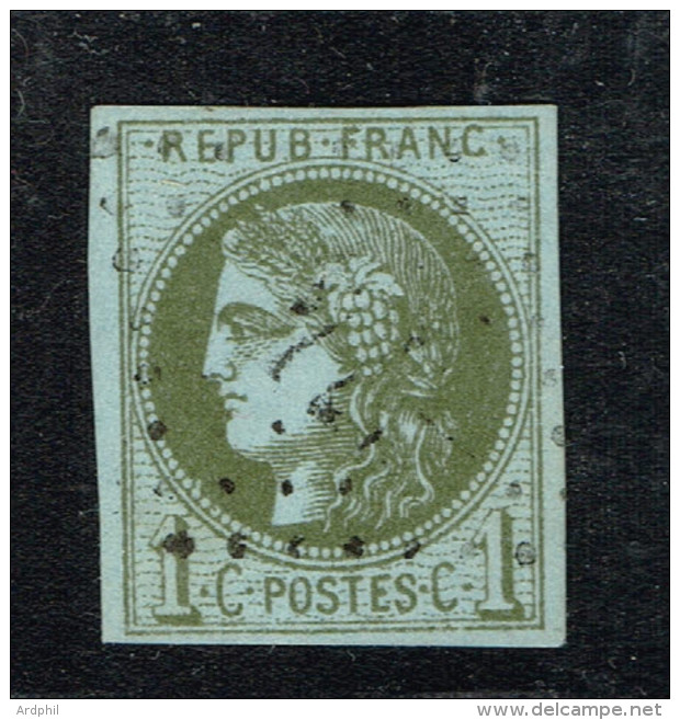 A8D-N°39B  Certificat Peter BONER - 1870 Emission De Bordeaux