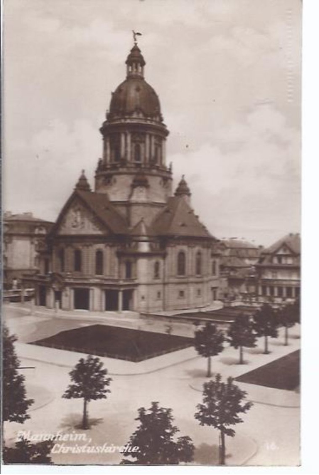 Mannheim - Christuskirche  - **3724** - Mannheim