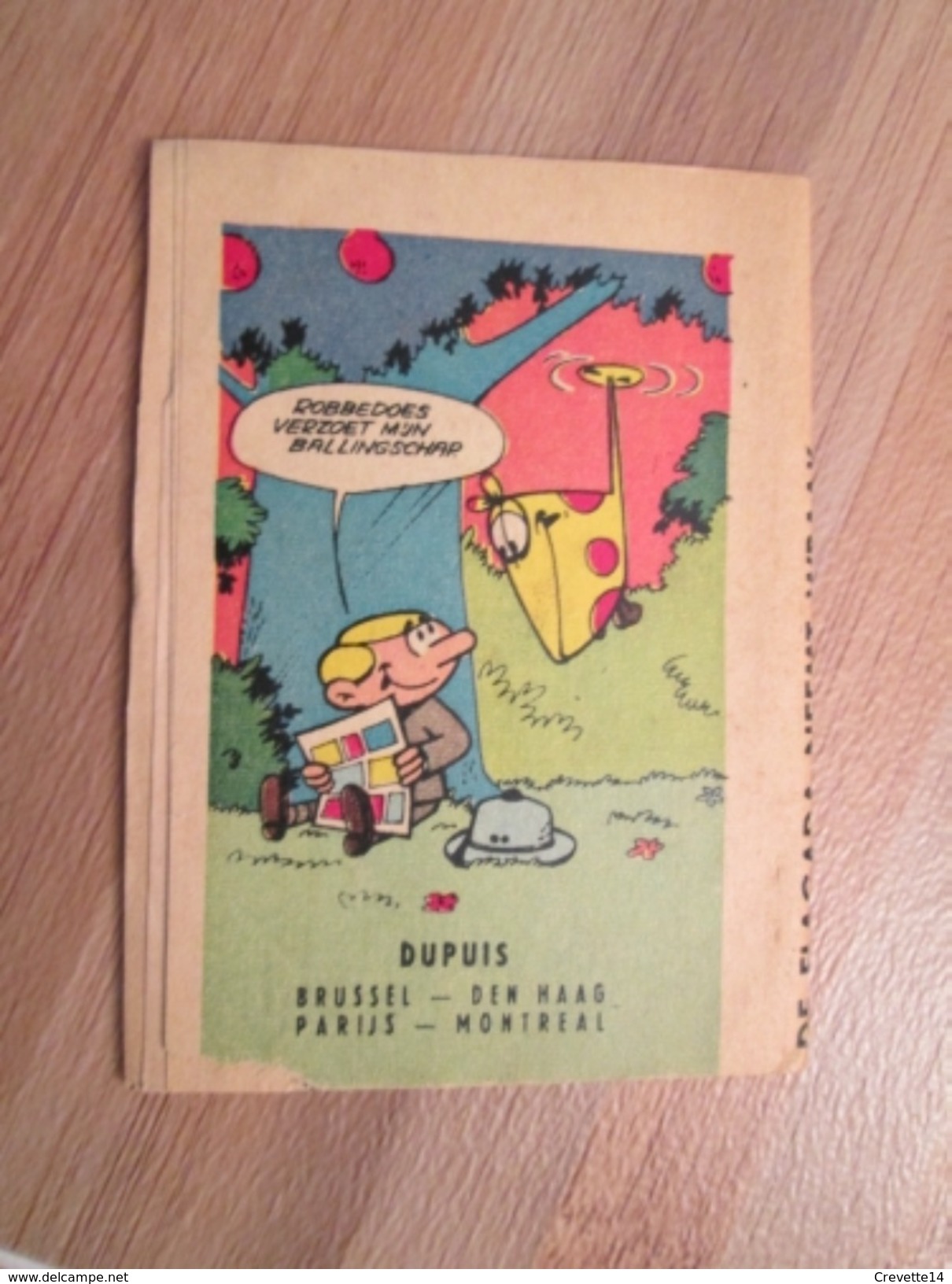 Rare MINI-RECIT SPIROU Années 60/70 En Hollandais N°??? DE FLAGADA NEEMT WRAAK , Monté Mais PAS Par Mes Soins - Spirou Magazine