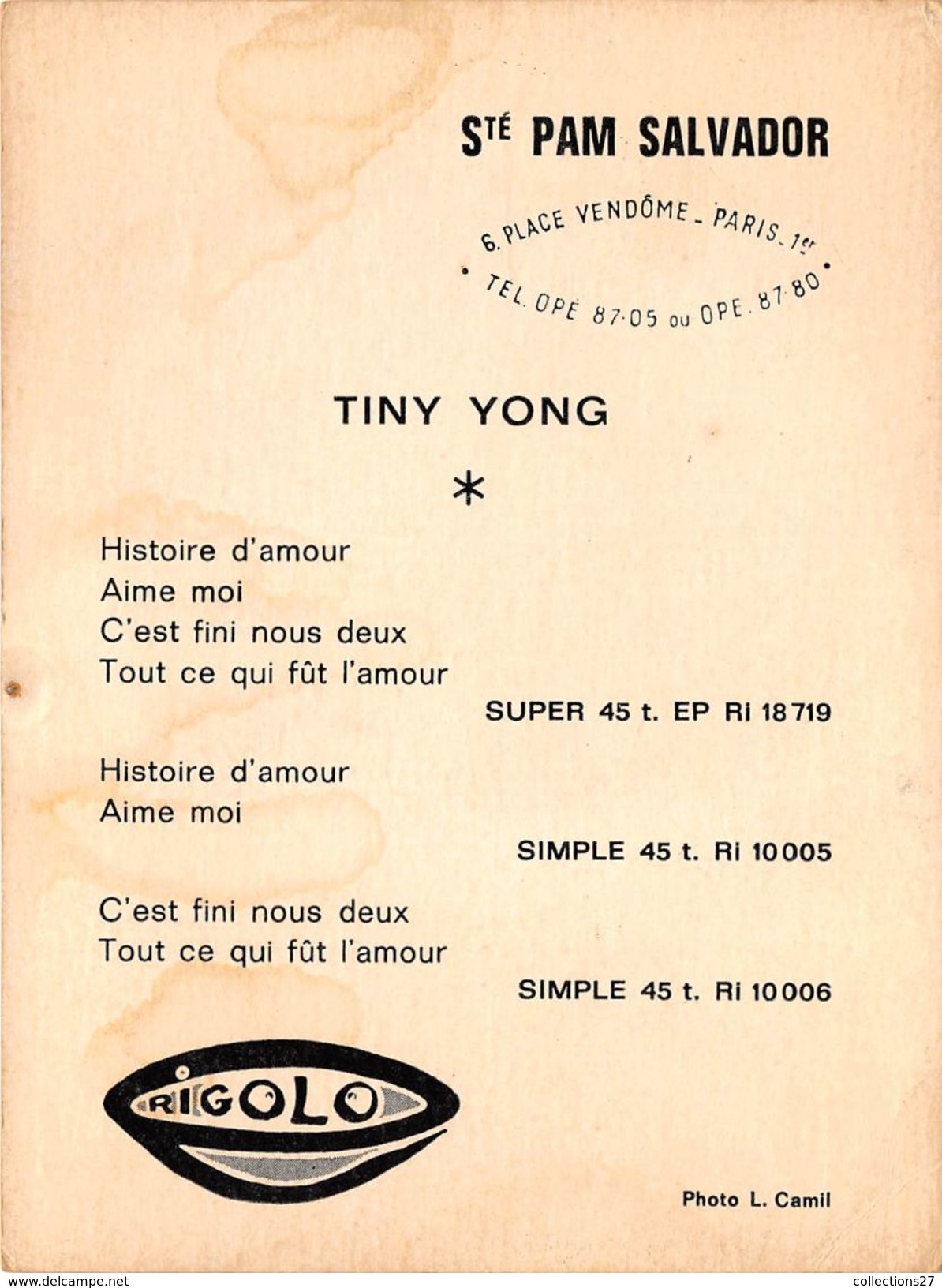 TINY YONG- - Autres & Non Classés