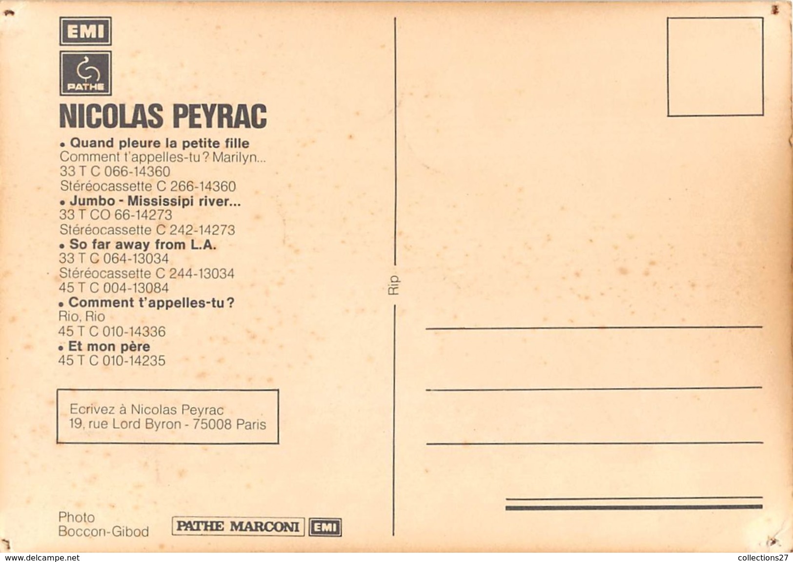 NICOLAS PEYRAC - Other & Unclassified