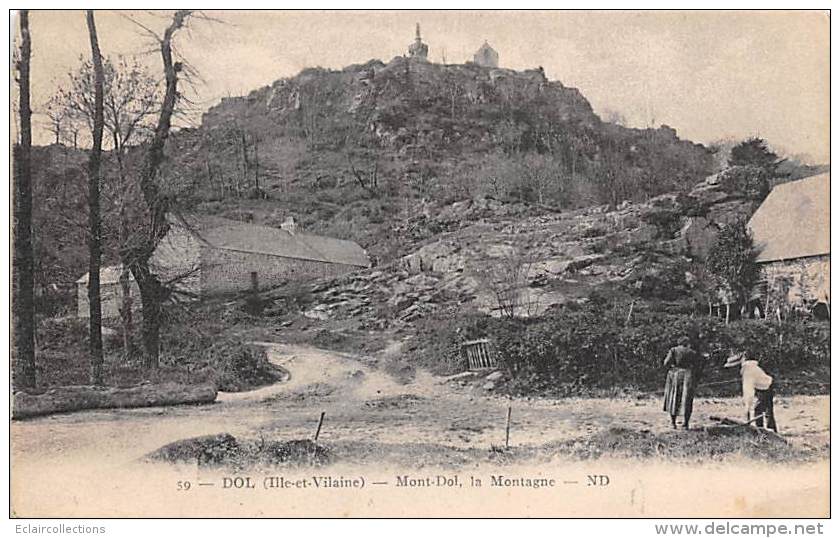 Dol De Bretagne      35      Le Mont Dole . La Montagne       (voir Scan) - Dol De Bretagne