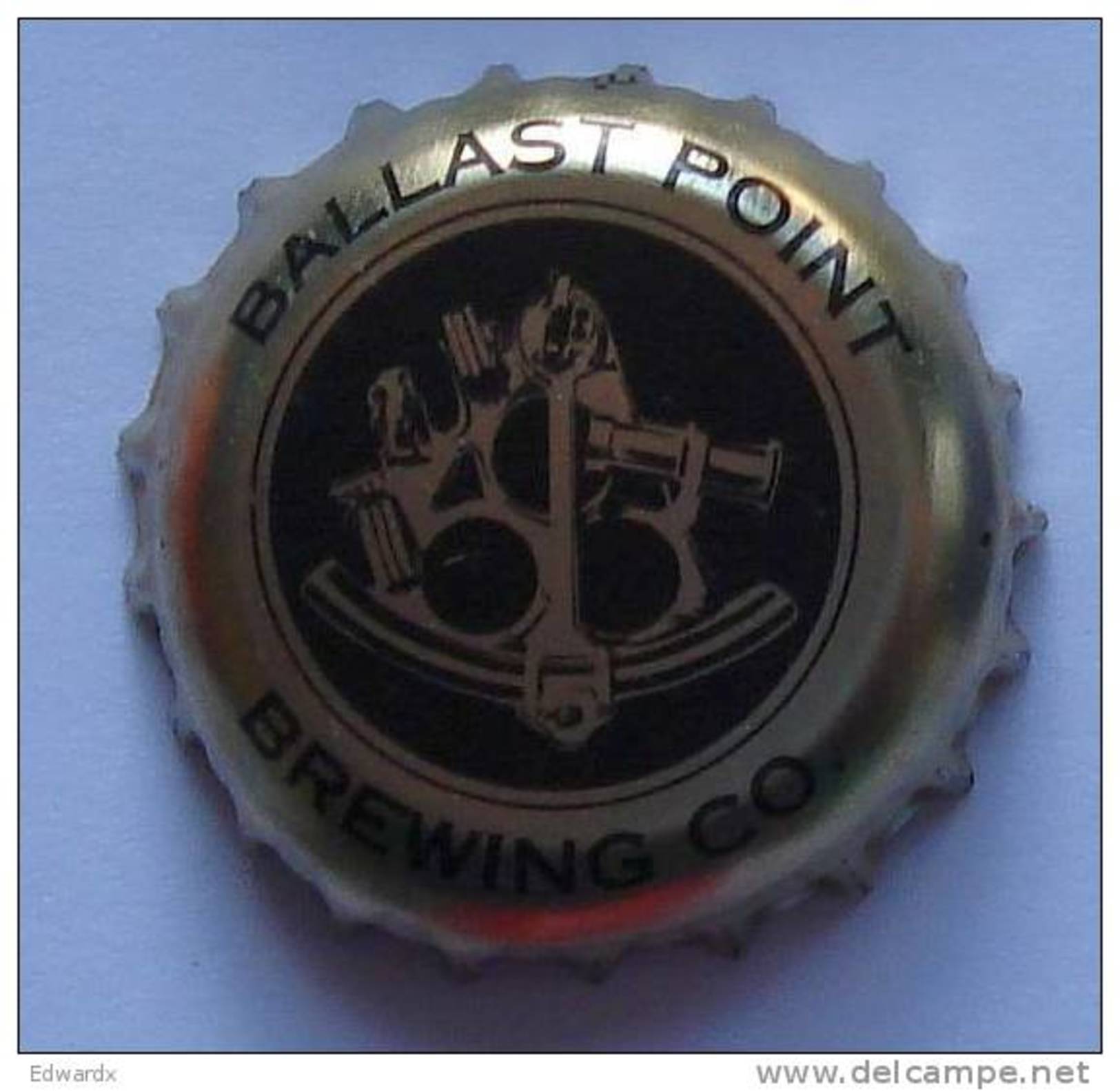 Ballast Point Brewing Co USA Beer Bottle Top Crown Cap Kronkorken Capsule Tappi Chapa - Beer