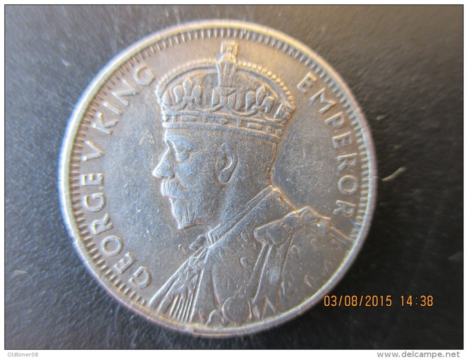 1/4 De Rupee Georges V 1934 Maurice, TTB - Mauritius