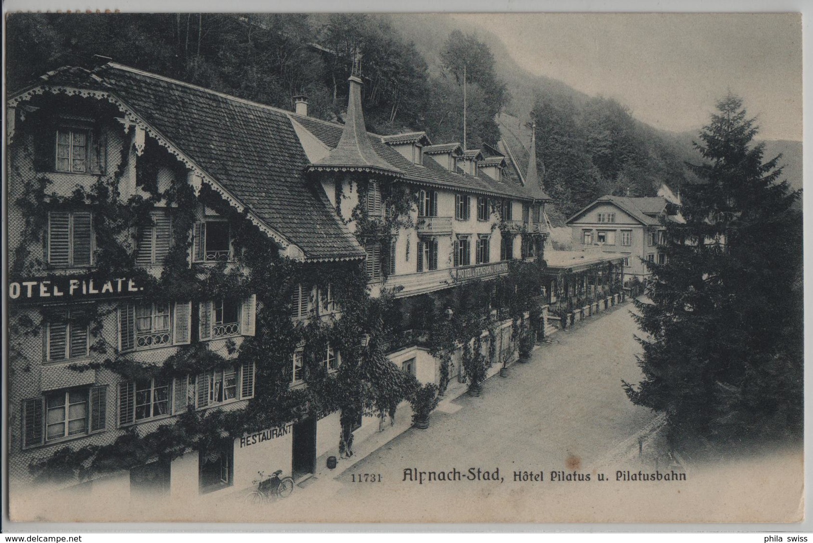 Alpnach-Stad, Hotel Pilatus Und Pilatusbahn - Photo: Wehrli - Otros & Sin Clasificación