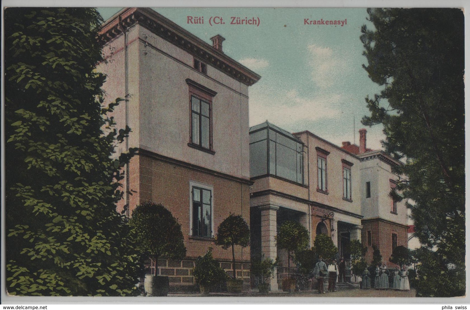 Rüti (Zürich) Krankenasyl - Animee - Photo: Guggenheim No. 14733 - Rüti