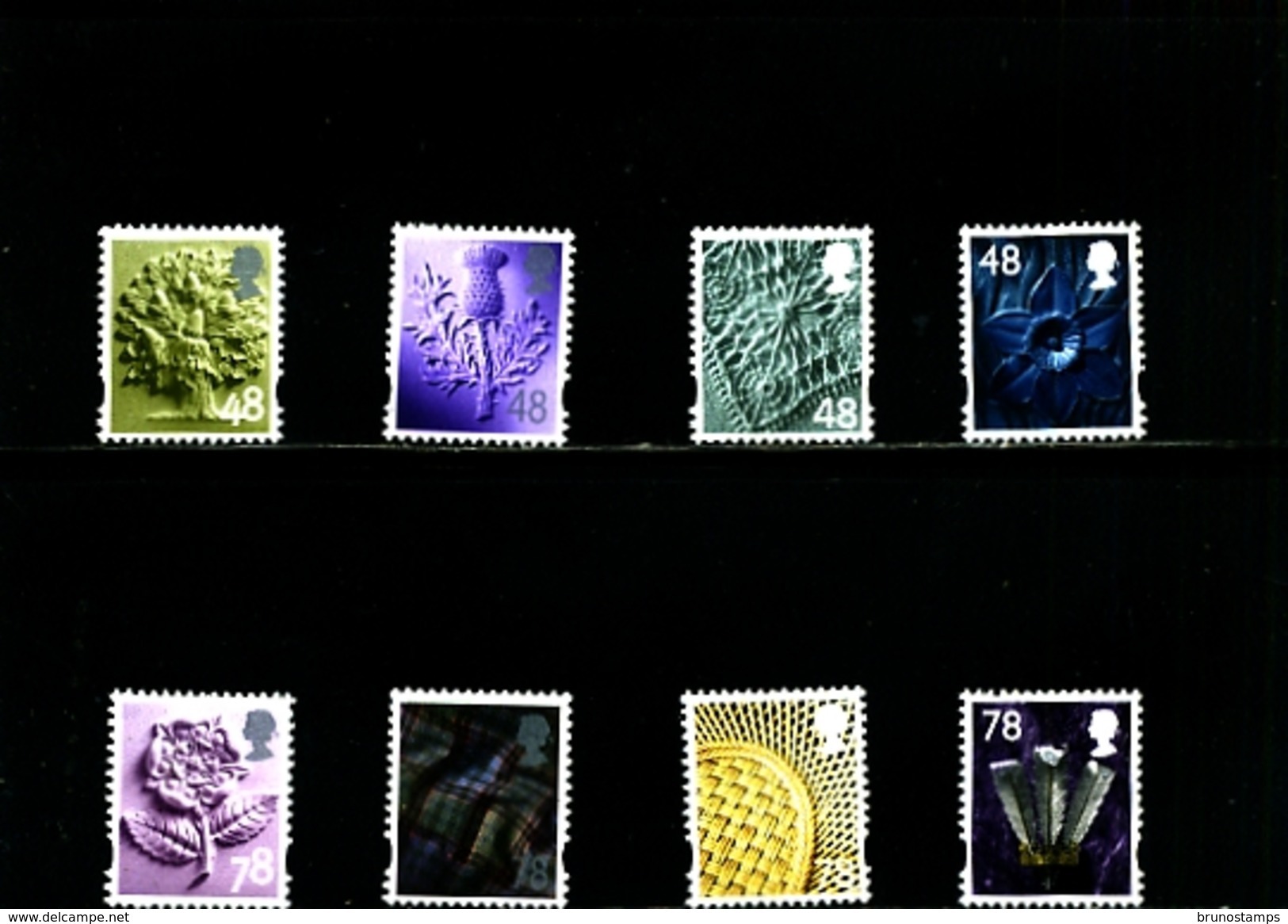 GREAT BRITAIN - 2007  REGIONALS  48p+78p  SET  MINT NH - Unclassified