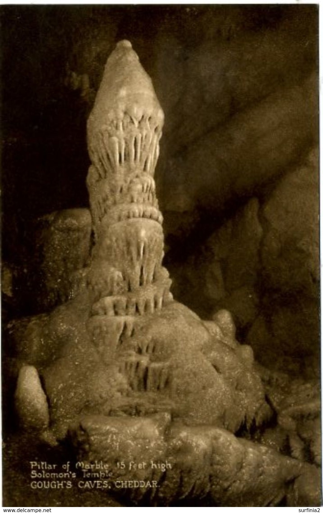 SOMERSET - CHEDDAR - GOUGH'S CAVES - SET OF 12