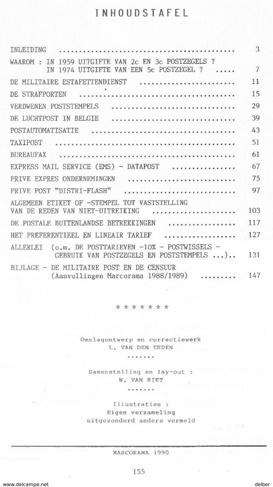 _bo957: MARCORAMA 1990 : BELGIE 1946-1986 2de Deel  W.Van Riet - Dizionari Filatelici