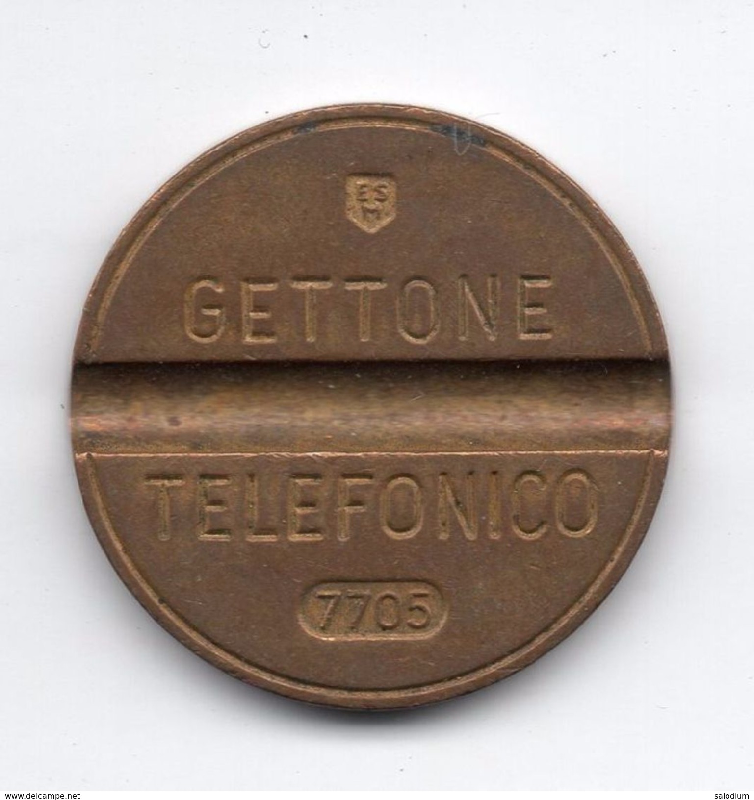 Gettone Telefonico 7705 Token Telephone - (Id-620) - Professionnels/De Société
