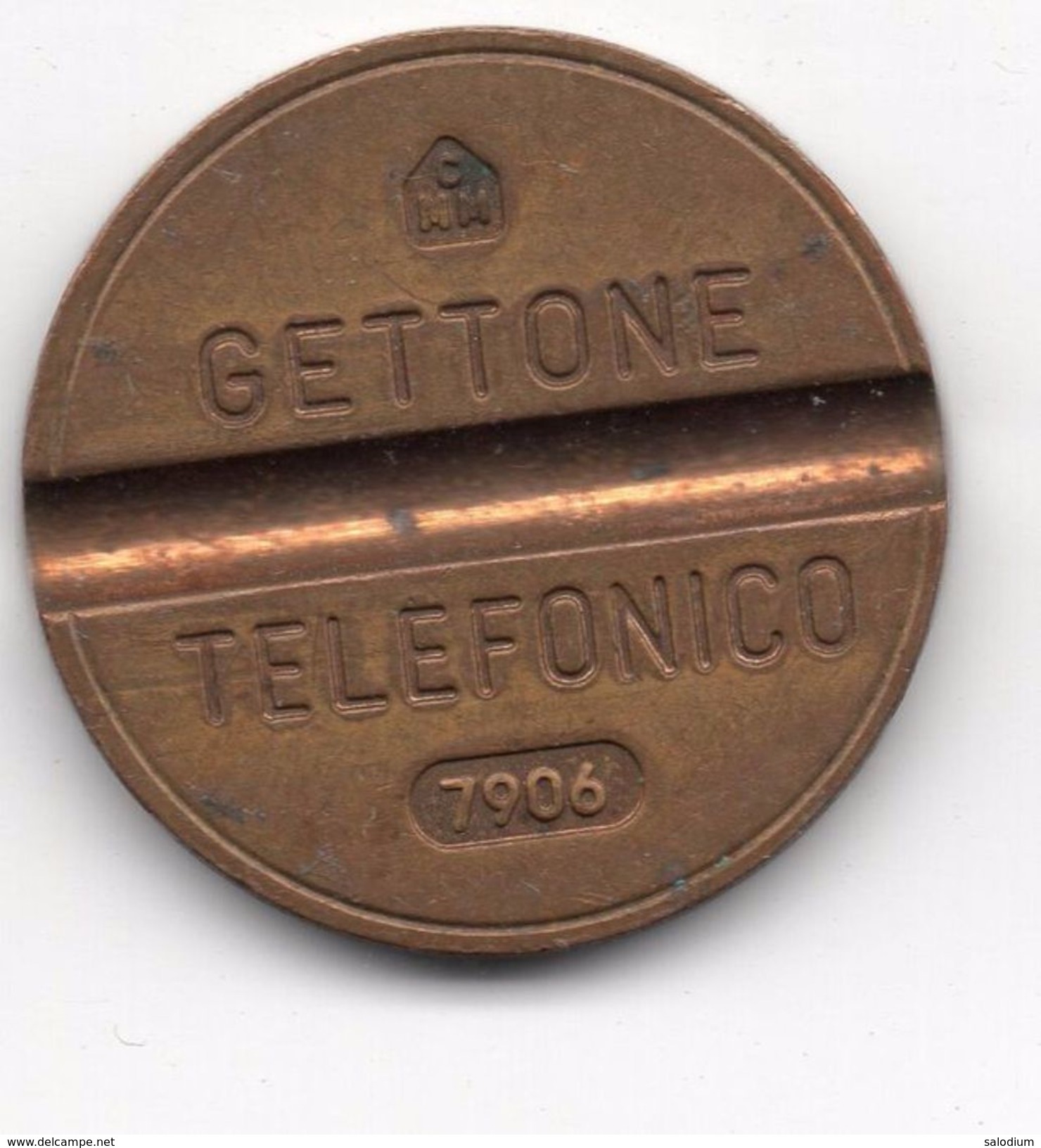 Gettone Telefonico 7906 Token Telephone - (Id-639) - Professionnels/De Société
