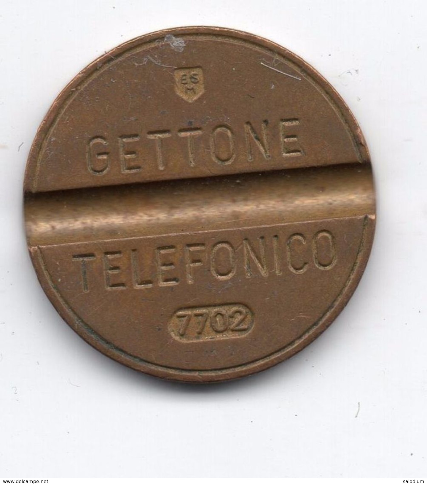 Gettone Telefonico 7702 Token Telephone - (Id-641) - Professionnels/De Société