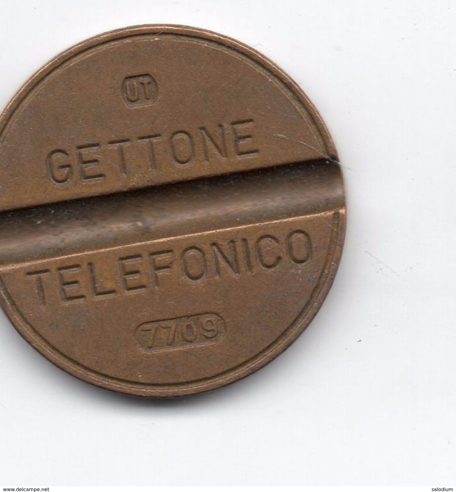 Gettone Telefonico 7709 Token Telephone - (Id-650) - Professionnels/De Société