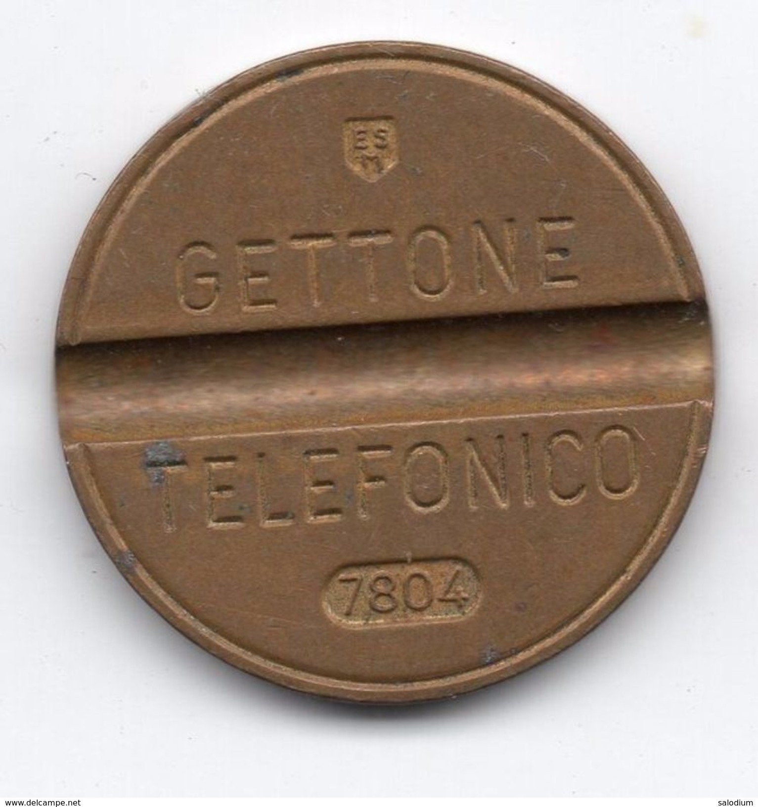 Gettone Telefonico 7804 Token Telephone - (Id-651) - Professionnels/De Société