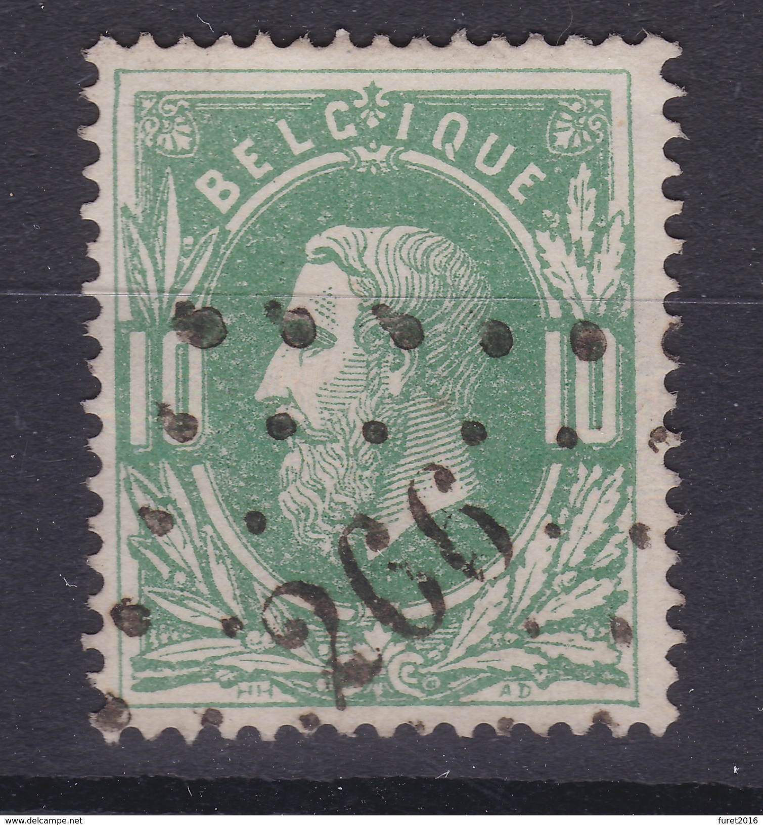 N° 30 LP   266  NECHIN  COBA +8.00 - 1869-1883 Léopold II