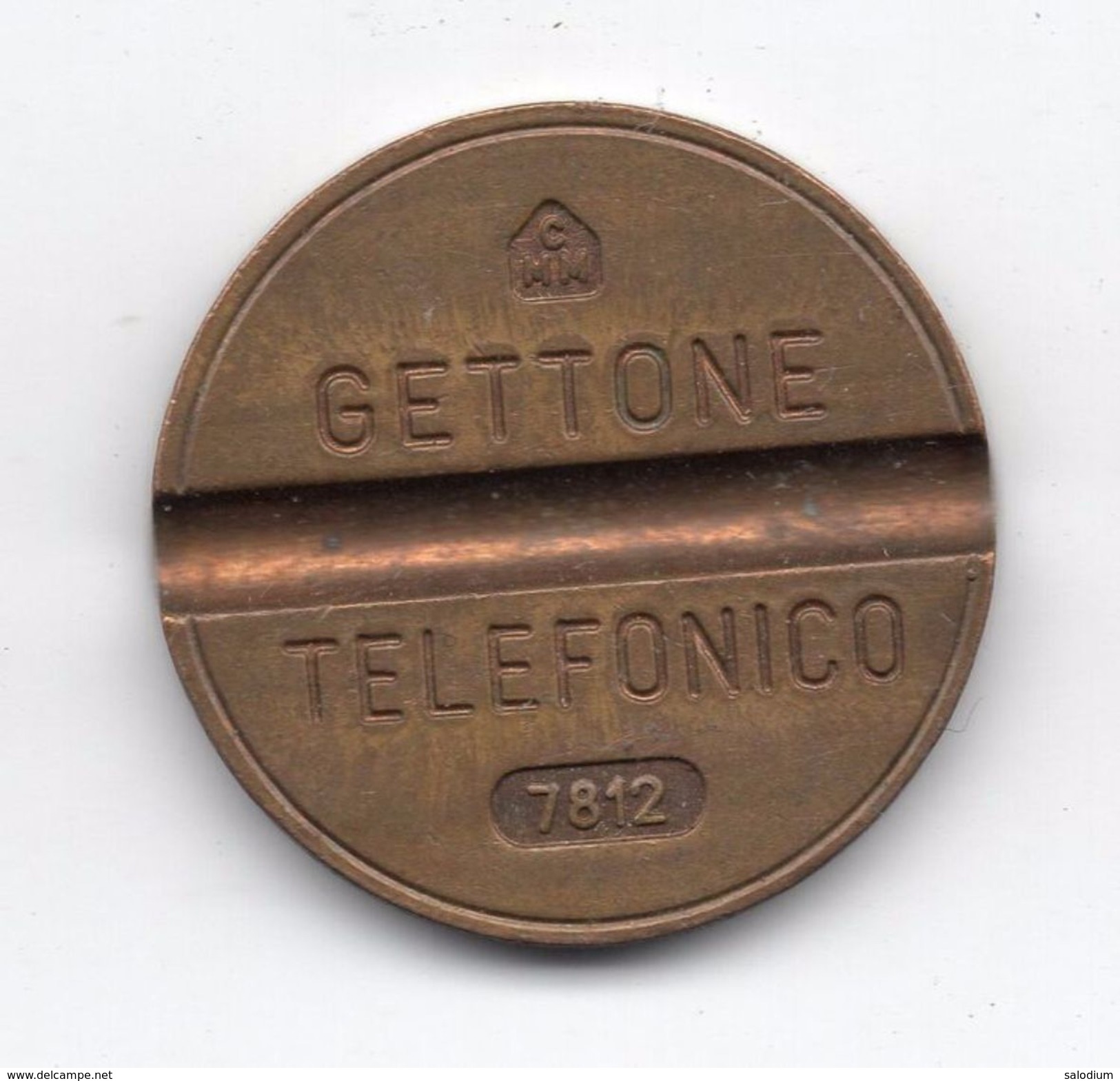 Gettone Telefonico 7812 Token Telephone - (Id-655) - Professionnels/De Société