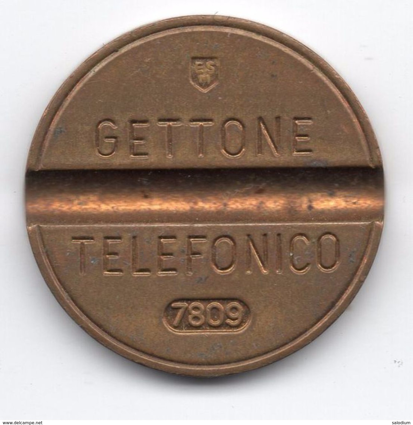 Gettone Telefonico 7809 Token Telephone - (Id-661) - Professionnels/De Société