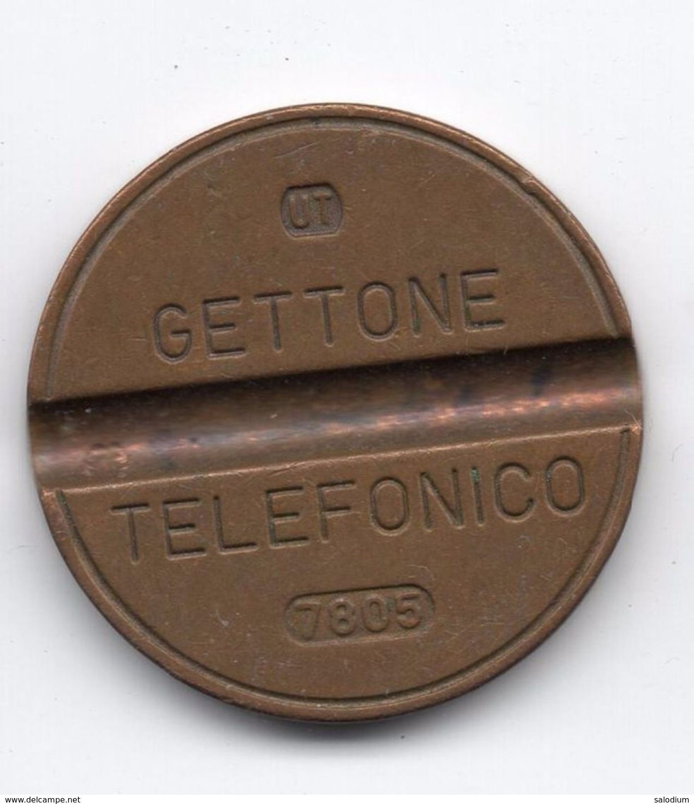 Gettone Telefonico 7805 Token Telephone - (Id-664) - Professionnels/De Société