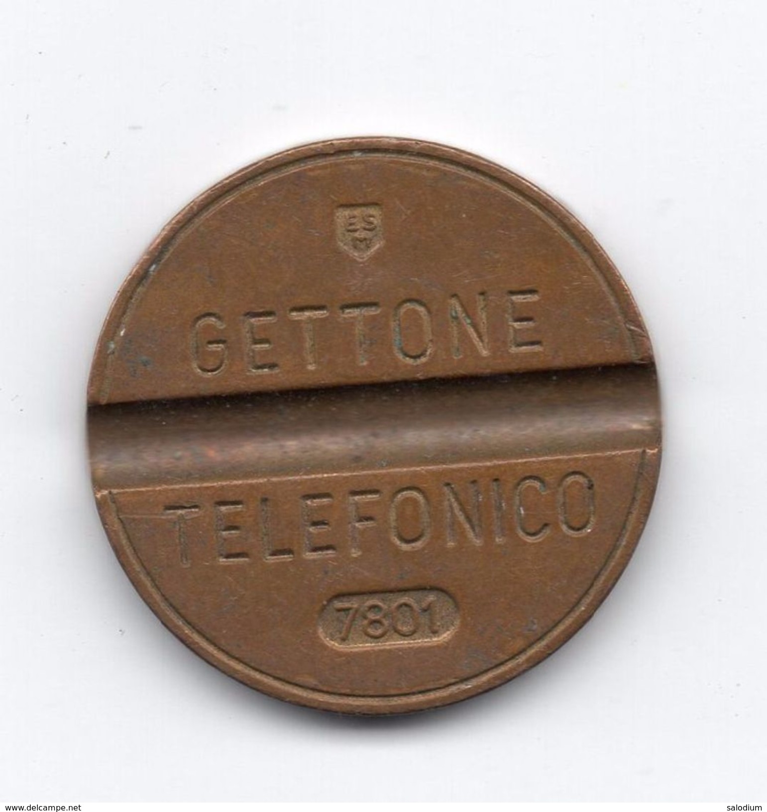 Gettone Telefonico 7801  Token Telephone - (Id-677) - Professionnels/De Société