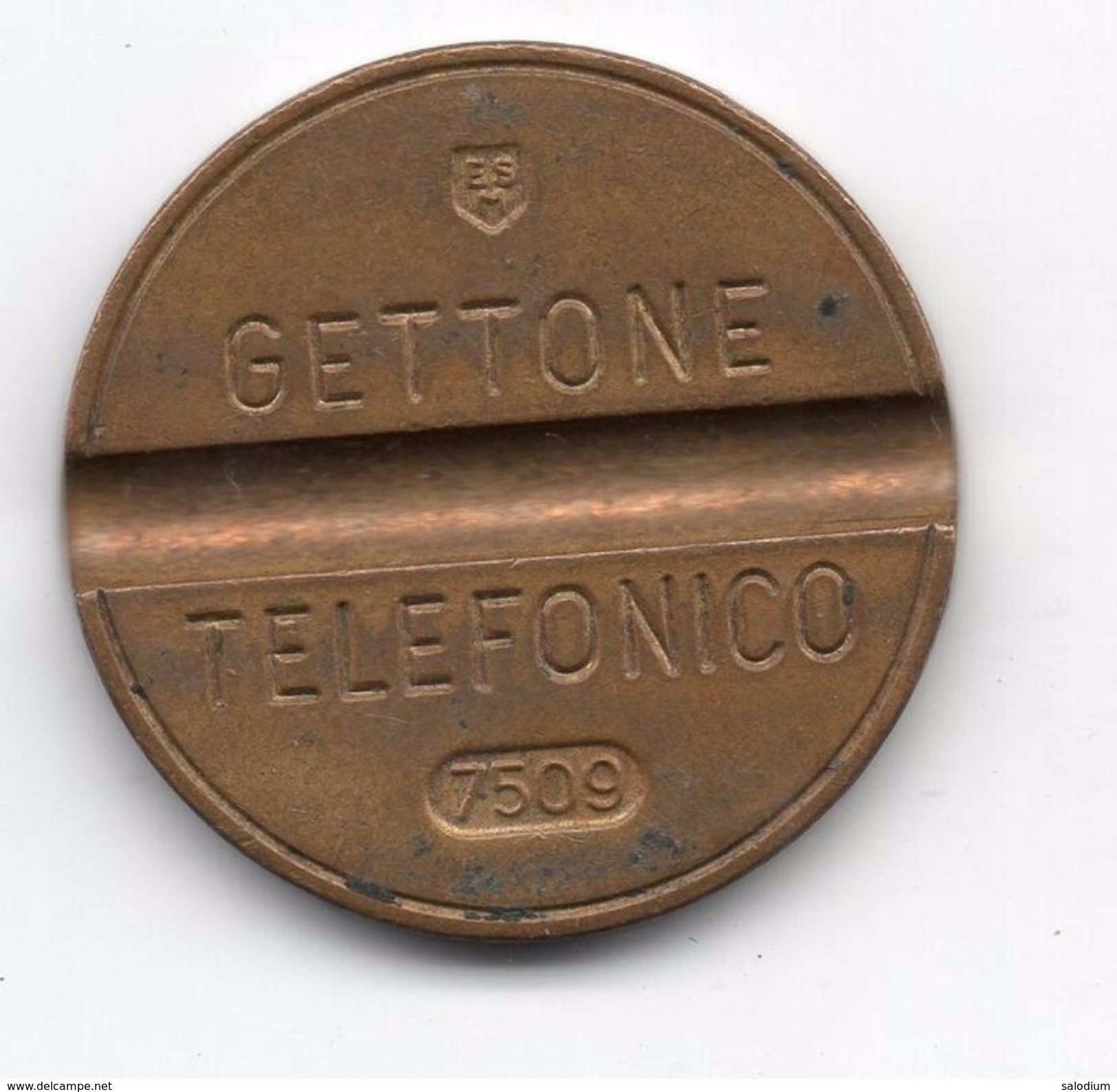 Gettone Telefonico 7509 Token Telephone - (Id-686) - Professionnels/De Société