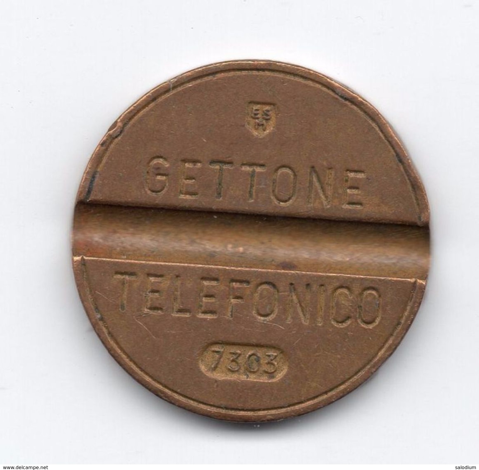Gettone Telefonico 7303 Token Telephone - (Id-687) - Professionnels/De Société