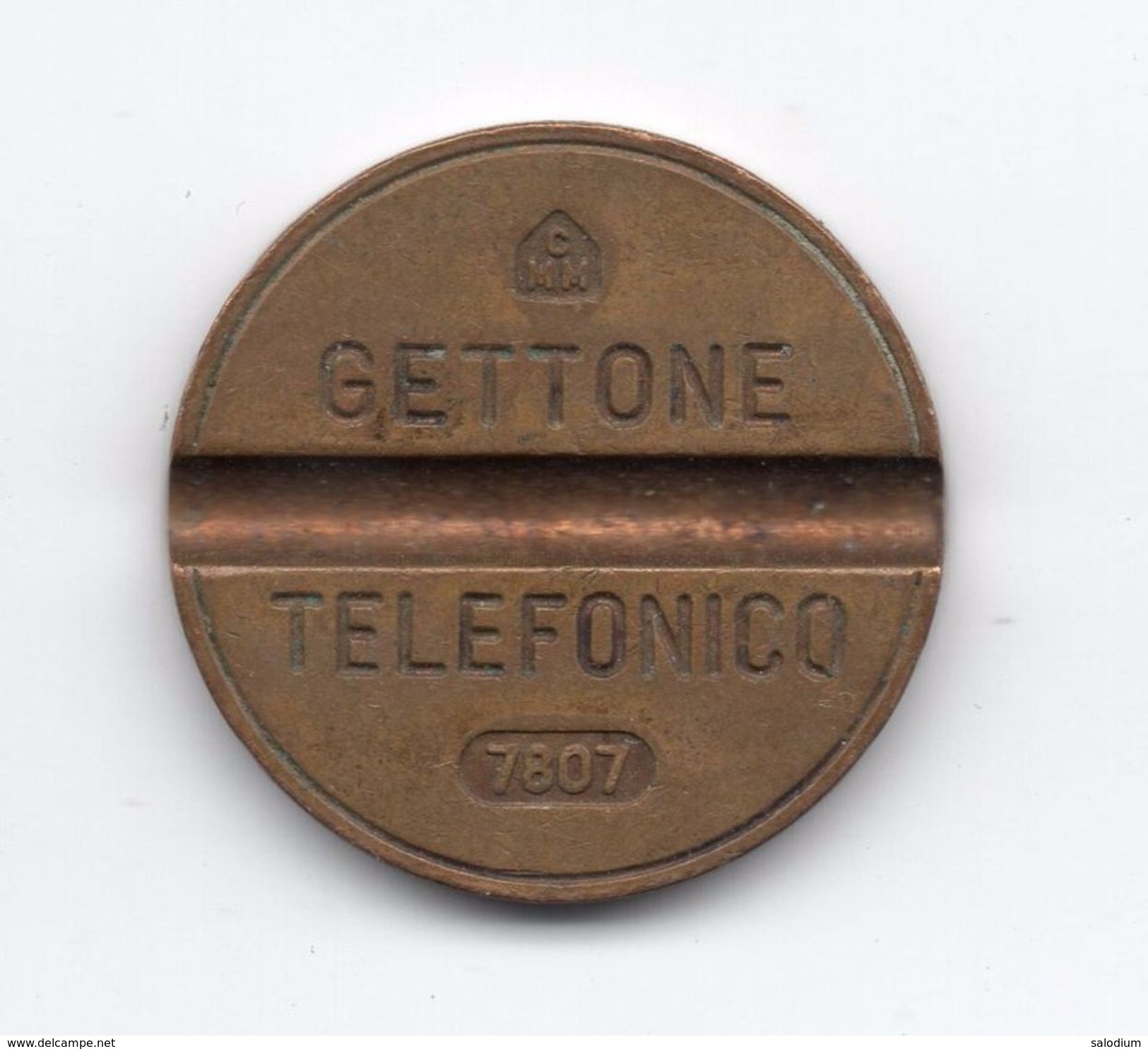 Gettone Telefonico 7807 Token Telephone - (Id-689) - Professionnels/De Société