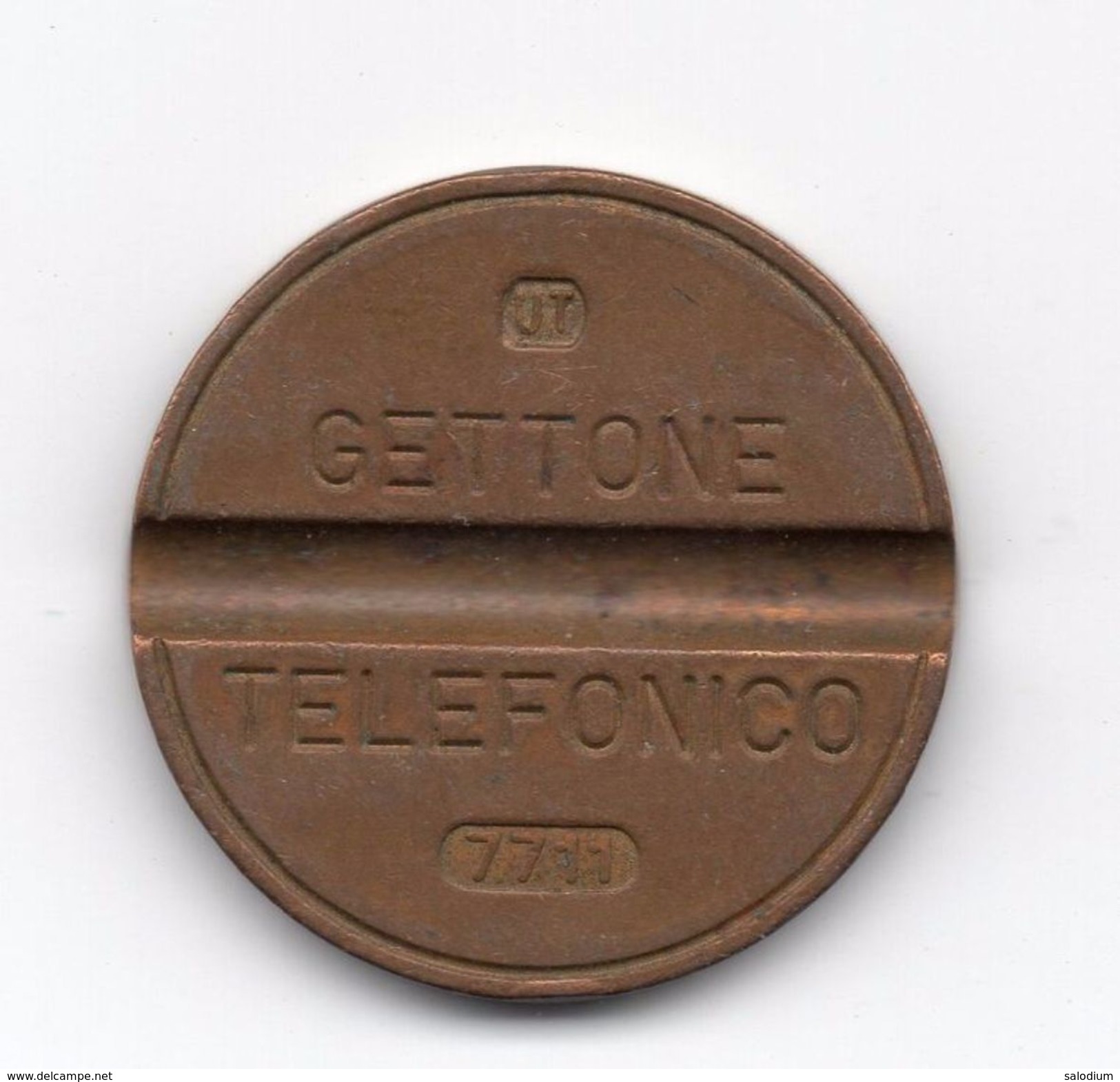 Gettone Telefonico 7711 Token Telephone - (Id-692) - Professionnels/De Société