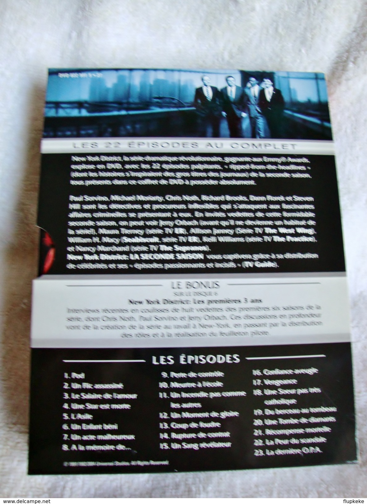 Dvd Zone 2  New York District New York, Police Judiciaire Law And Order Saison 2 (1991) Vf+Vostfr - Séries Et Programmes TV